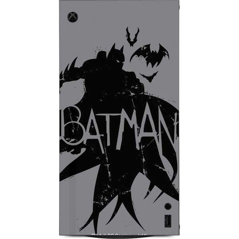 DC Comics Batman Silhouette Art XBox Series X Digital Edition Console Skin